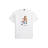 Polo Ralph Lauren Majica oranžna/rdeča/črna/bela
