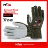 NXG Zaštitne rukavice X08, Zeleno-crne