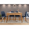 HANAH HOME Trpezarijski sto i stolice Costa Atlantice Navy Blue