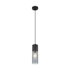 Globo 21000HB - Luster na sajli ANNIKA 1xE27/25W/230V prečnik 10,5 cm crna