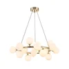 Zuma Line P0462-20C-F7AA - Luster na sajli BOBO 20xG9/28W/230V zlatni