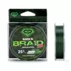 DIAMOND SHOCK BRAID 25m 0.16mm 25lb DARK GREEN 8X