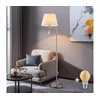 BRILAGI - LED podna lampa CERIA 1xE27/60W/230V + LED/2,1W mat hrom/bela