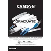 Canson Pad Graduate Papier Dessin Noir Skicirka A3 120 g Noir