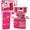 slomart Lean Toys kuhinjski set za punčke (hladilnik, pečica, dodatki)