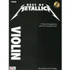 BEST OF METALICA PLAY ALONG VIOLIN +CD