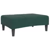 vidaXL vidaXL Stolček za noge temno zelen 77x55x31 cm žamet, (21228679)