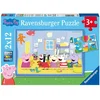 Ravensburger puzzle - Pepine avanture  - 2x12 delova
