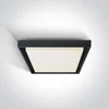 STROPNA SVJETILJKA LED 30W 2500lm IP54 CRNA