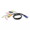 ATEN 3M USB KVM Cable with 3 in 1 SPHD and Audio (2L-5303U)
