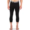 Mons Royale Merino Cascade Flex 200 3/4 Base Layer Bottoms black