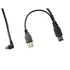 MicroConnect Kabel USB2.0 A (M) - USB2.0 A (M) Mini USB (M), 3.0m