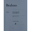 BRAHMS;KLAVIERQUARTETT G-MOLL OP.25 NOTE ZA klaviature