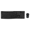 Logitech MK270 Bežična tastatura i miš, Crni