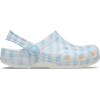 CROCS Dečije papuče Classic Gingham 210988-16S, Belo-plave
