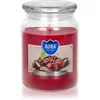 eoshop Sveča v kozarcu ČEŠNJA Z ODIŠANJEM ČOKOLADE 500g