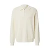 DAN FOX APPAREL Pulover Luca off-bela