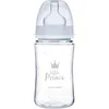 Canpol babies Royal Baby steklenička za dojenčke 3m+ Blue 240 ml