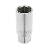 HOEGERT HT1A779 Natični ključ, heksagonalni, za svečke, 3/8, 16 mm, CrV