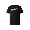 Nike Sportswear Majica svetlo oranžna/črna/bela