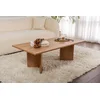 Hanah Home Klub sto Sabin, 119x40x60 cm, Braon