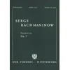 RACHMANINOV:FANTASIE DER FELS OP.7 VIERHANDING