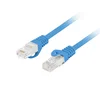 Lanberg Patchcord UTP kat. 6 0,5 m LSZH CU, moder, rdeč