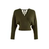 Trendyol Pulover temno zelena