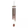 Autronic Vrtni okraski Chime - metal tubes, wooden accessories, copper (ZV1015)