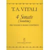 VITALI:4 SONATE(SONATINE9 VIOLIN AND PIANO