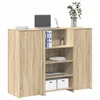 Recepcijski stol 135x50x103,5 cm od konstruiranog drva