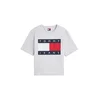 Tommy Jeans Majica mornarska/svetlo siva/rdeča/bela