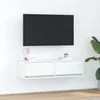 TV ormar s ladicama Bijelo 100 x 31 x 25,5 cm Konstruirano drvo