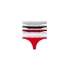 Calvin Klein Underwear Tangice pegasto siva / rdeča / karminsko rdeča / črna / bela