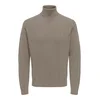 Only & Sons Pulover ONSLOUI  svetlo rjava