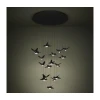 Eglo 390352 - LED prigušiva luster na sajli PARATEBUENO 17xLED/3W/230V crna