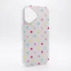 Maska Candy Dots za iPhone 17 bela