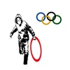 Wallity Zidna dekoracija Banksy 7, 62x61cm