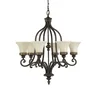 Feiss FE-DRAWING-ROOM6 - Luster na lancu DRAWING ROOM 6xE27/60W/230V