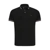 TOMMY HILFIGER Majica karminsko rdeča/črna/bela