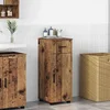 Kupaonski ormar s ladicama s vratima Staro drvo 30 x 35 x 80 cm
