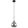 Globo 15542 - Luster na sajli GEEKY 1xE27/60W/230V prečnik 20 cm crna