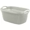 CURVER košara za perilo Knit 3677-X64 bel