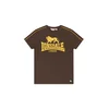 Lonsdale London Majica Ruislip rjava/rumena