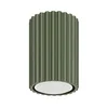 Sollux SL.1606 - Spot svetiljka KARBON 1xGU10/10W/230V 10 cm zelena