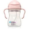 b.box steklenička Sippy s slamico blush