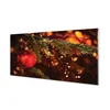 tulup.si Steklena slika Christmas ornament 100x50 cm 2 obešalnika
