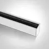 BIJELA NADGRADNA MAGNETNA ŠINA 48V/2m MINI 27×30mm
