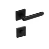 Gamet Kvaka DH29 Kvadrat rozetna (WC) crna