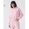 Sinsay - Oversize duks sa pamukom - pastelno roze